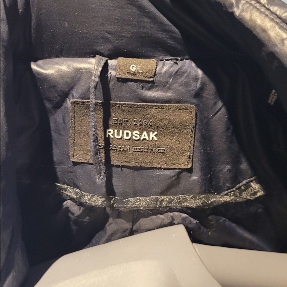 Navy Blue Rudsak Coat - Picture 6 of 10
